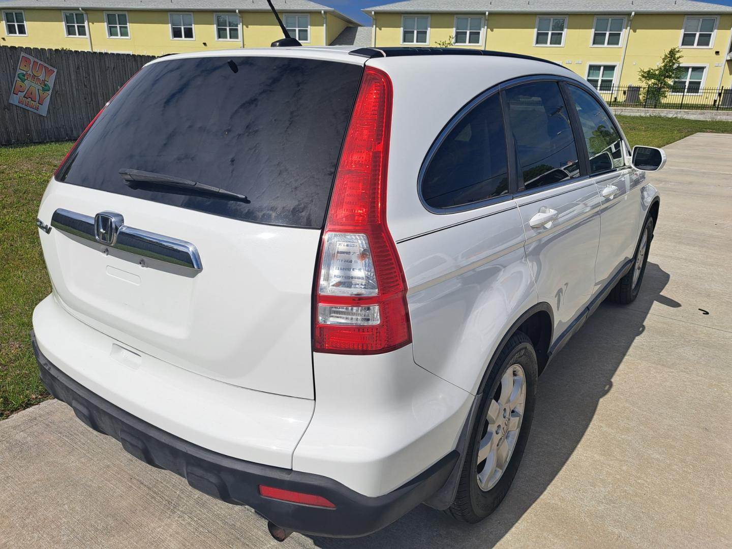 2008 White Honda CR-V (JHLRE38798C) , AUTOMATIC transmission, located at 1181 Aurora Rd, Melbourne, FL, 32935, (321) 241-1100, 28.132914, -80.639175 - Photo#2